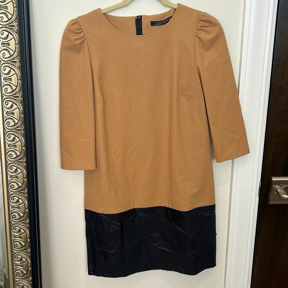 Zara Woman Colorblock Dress | size S